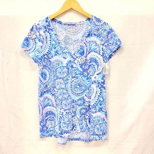 Vist Large View of Product Image Which is Used Lilly Pulitzer Short Sleeve Top M-8/10