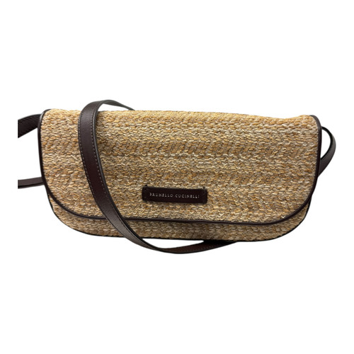 Vist Large View of Product Image Which is Brunello Cucinelli RAFIA Shoulder Bag 