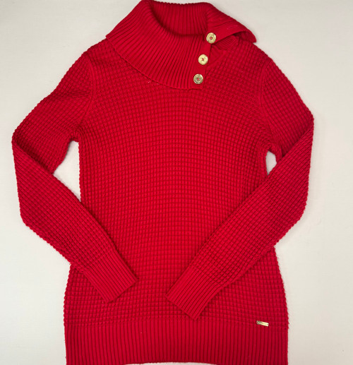 Vist Large View of Product Image Which is Used Calvin Klein Lightweight Sweater S-4/6