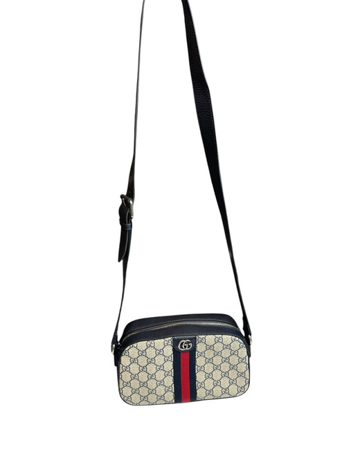 Vist Large View of Product Image Which is Used Gucci Large Leather Handbag