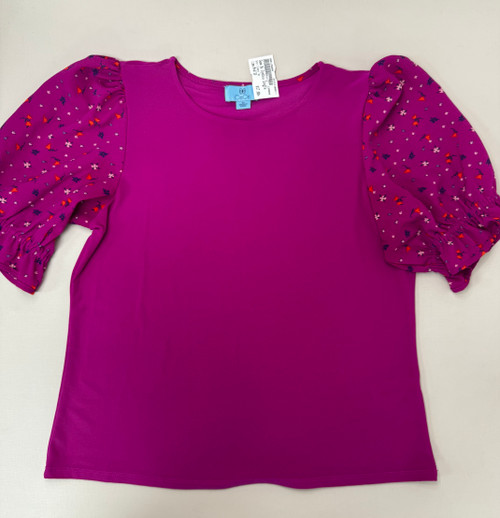 Vist Large View of Product Image Which is Used Cece By Cynthia Steffe Short Sleeve Top M-8/10