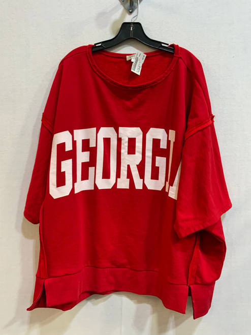 Vist Large View of Product Image Which is Used Unbranded Short Sleeve Top 2X-20