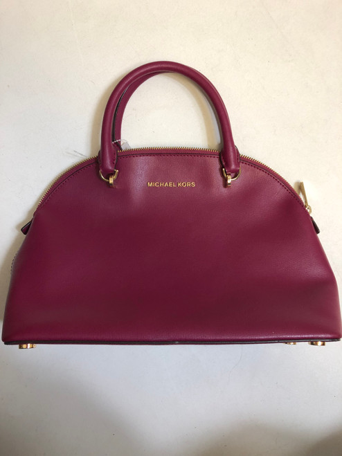 Vist Large View of Product Image Which is Used Michael Michael Kors Large Leather Handbag