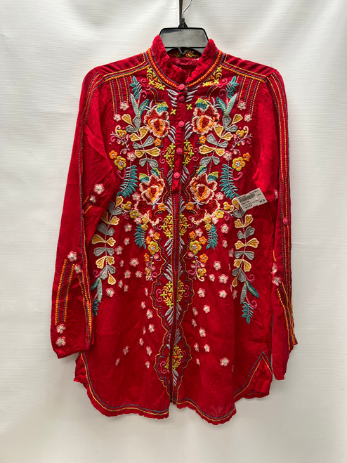 Vist Large View of Product Image Which is Used Johnny Was Long Sleeve Top S-4/6