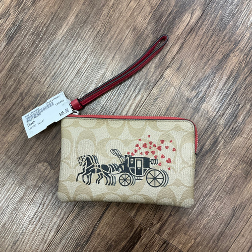 Vist Large View of Product Image Which is Used Coach Leather Wallet