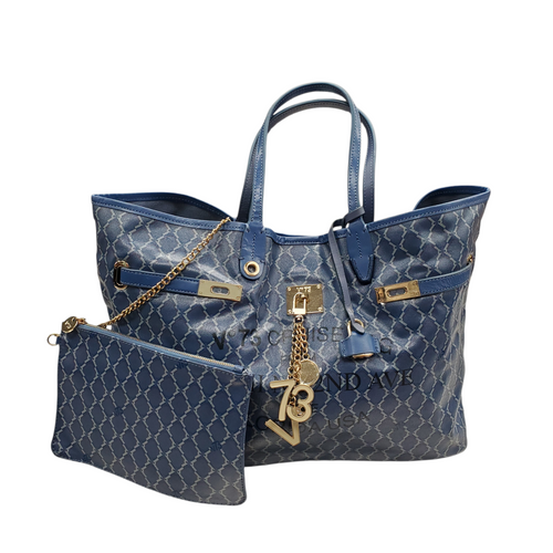 Vist Large View of Product Image Which is Used V73 Cruise Bag Large Coated Canvas & Leather tote bag