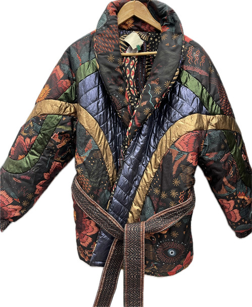 Vist Large View of Product Image Which is Used Farm Rio Long Heavy Coat M-8/10