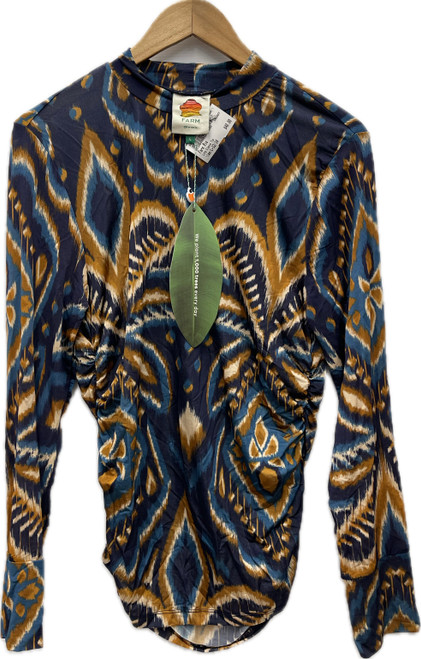 Vist Large View of Product Image Which is Used Farm Rio Long Sleeve Top L-12/14