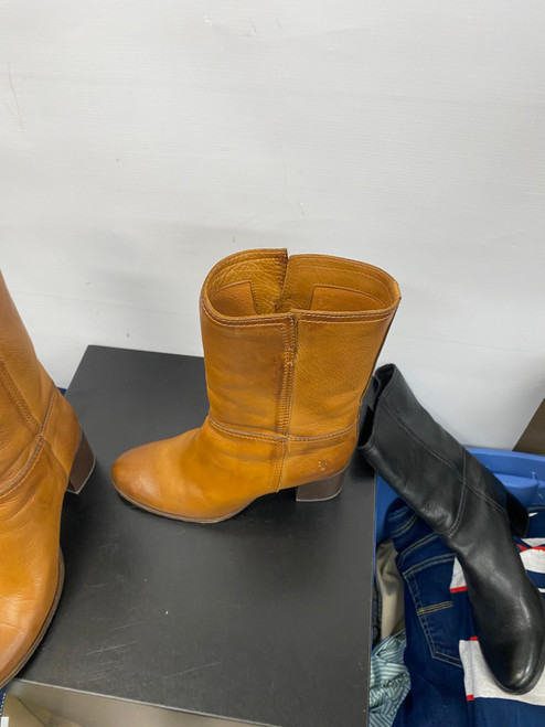 Vist Large View of Product Image Which is Used Frye Ankle Boots 10