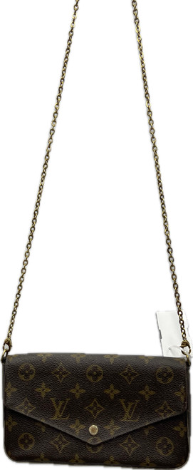 Vist Large View of Product Image Which is Used Louis Vuitton Xlarge Leather Handbag AS IS 