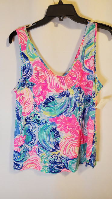 Vist Large View of Product Image Which is Used Lilly Pulitzer Tank Top M-8/10