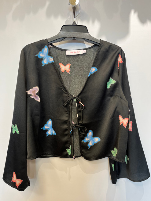 Vist Large View of Product Image Which is Used Lisa Says Gah Long Sleeve Top XL-16