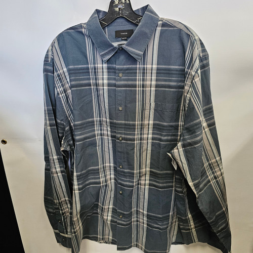 Vist Large View of Product Image Which is Used Vince Mens Long Sleeve Top 2X/18-18.5