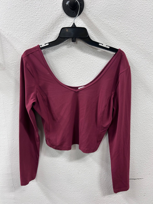 Vist Large View of Product Image Which is Used Lululemon Athletica Active Long Sleeve L-12/14