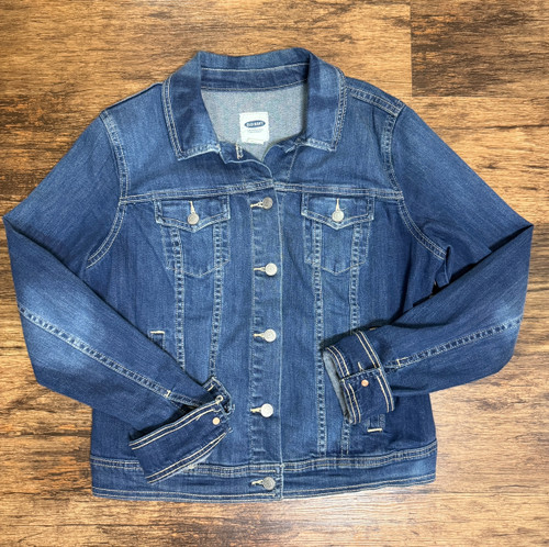 Vist Large View of Product Image Which is Used Old Navy Denim Jacket M-8/10