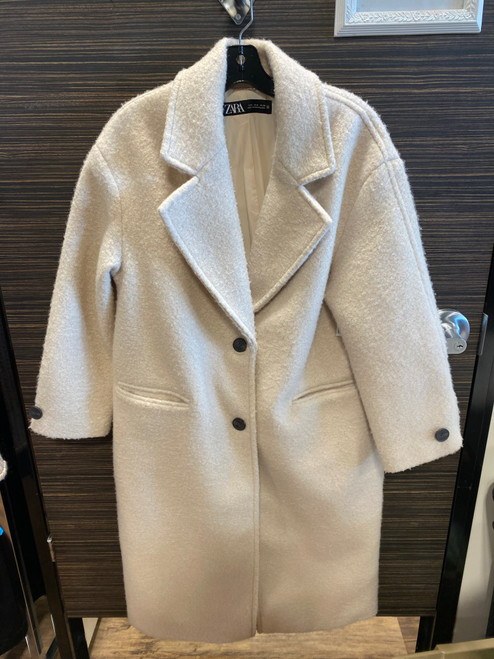 Vist Large View of Product Image Which is Used Zara Long Light Jacket S-4/6