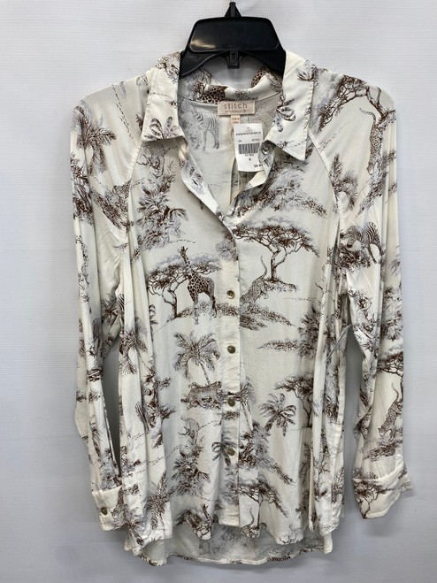 Vist Large View of Product Image Which is Used Unbranded Long Sleeve Top S-4/6