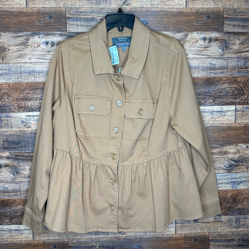 Vist Large View of Product Image Which is NWT Torrid Short Light Jacket 1X-18