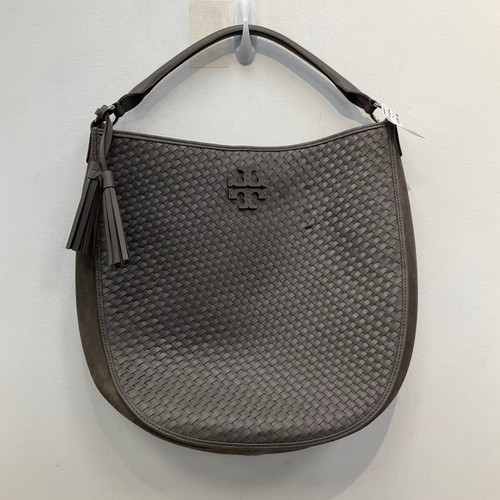 Vist Large View of Product Image Which is Used Tory Burch Large Leather Handbag