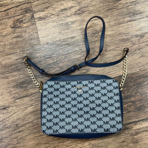 Vist Large View of Product Image Which is Used Michael Michael Kors Small Leather Handbag