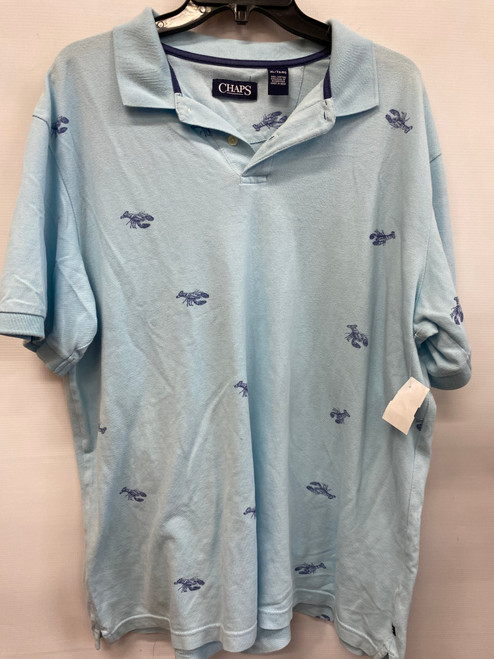 Vist Large View of Product Image Which is Used Chaps Mens Short Sleeve Top XL/17-17.5