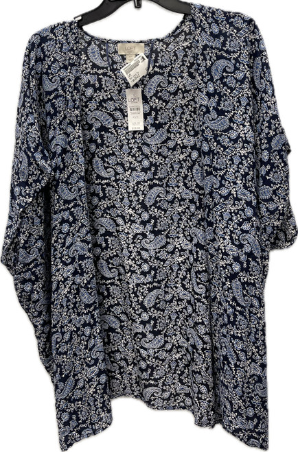 Vist Large View of Product Image Which is Value Event Used Loft Short Sleeve Top XS-0/2