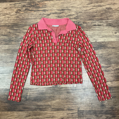 Vist Large View of Product Image Which is Used Zara Long Sleeve Top M-8/10