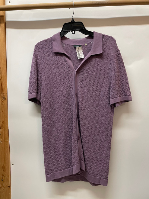 Vist Large View of Product Image Which is Used Express Mens Short Sleeve Top S/14-14.5