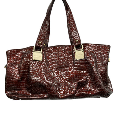 Vist Large View of Product Image Which is Used Michael Kors Large Leather Handbag