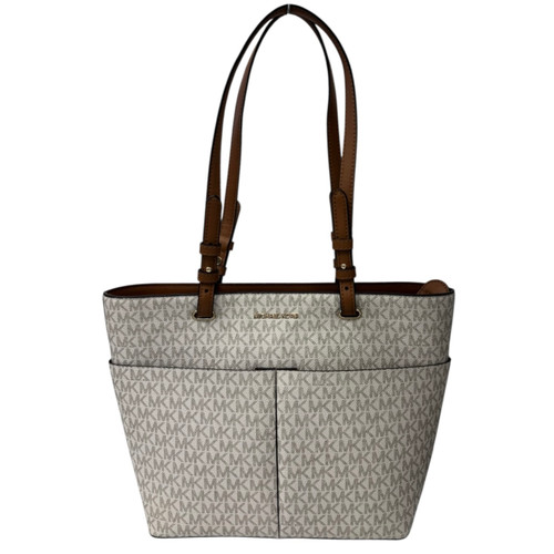 Vist Large View of Product Image Which is Used Michael Michael Kors Large Leather Handbag