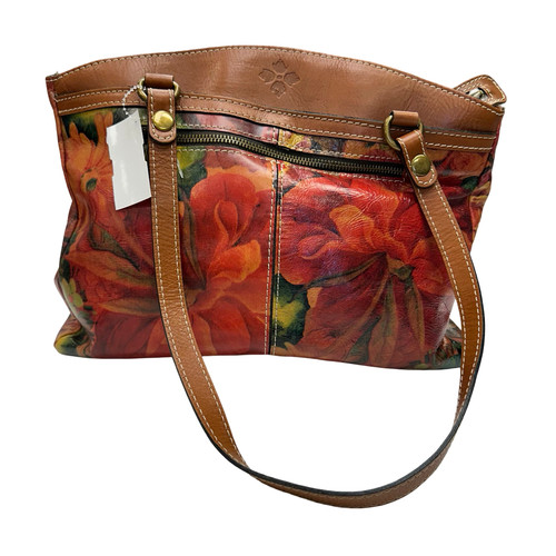 Vist Large View of Product Image Which is Used Patricia Nash Large Leather Handbag