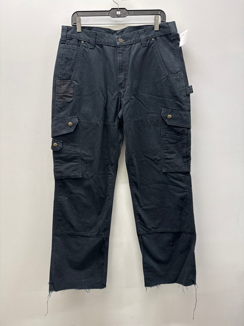 Vist Large View of Product Image Which is Used Black Carhartt Mens Casual Pant 36W