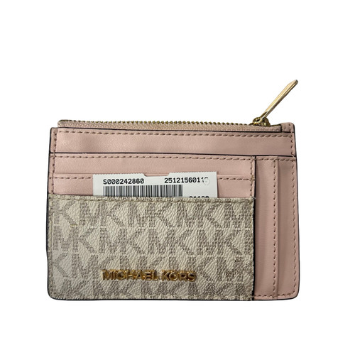 Vist Large View of Product Image Which is Used Michael Michael Kors Leather Wallet