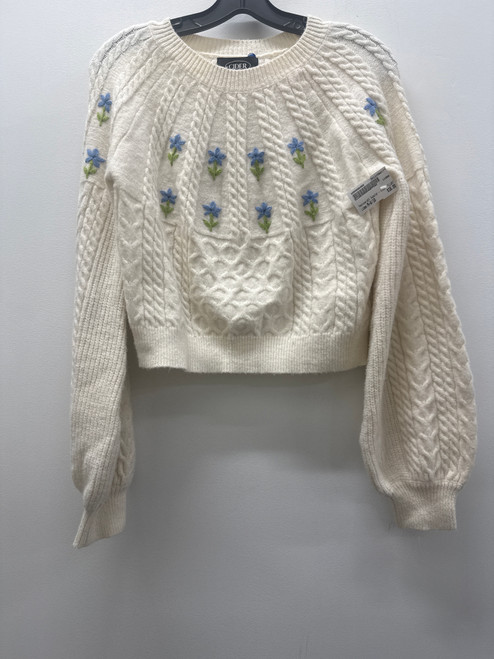 Vist Large View of Product Image Which is Used Cream Cider Heavyweight Sweater M-8/10