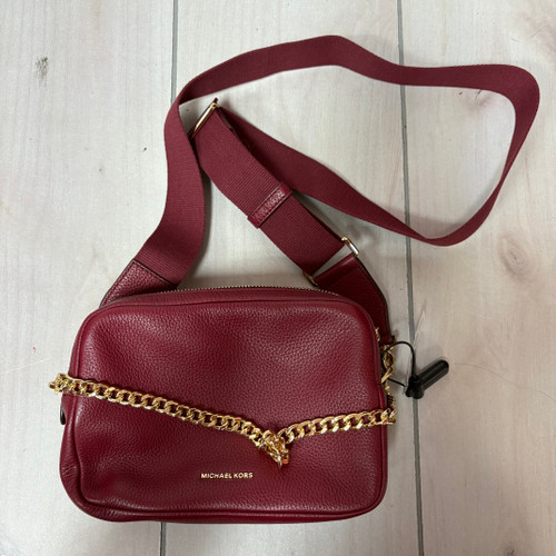 Vist Large View of Product Image Which is Used Michael Michael Kors Small Leather Handbag