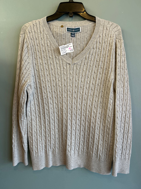 Vist Large View of Product Image Which is Used Karen Scott Heavyweight Sweater XXL-20 dff2