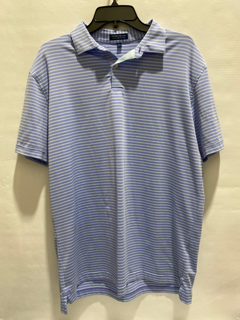 Vist Large View of Product Image Which is Used Peter Millar Mens Short Sleeve Top L/16-16.5