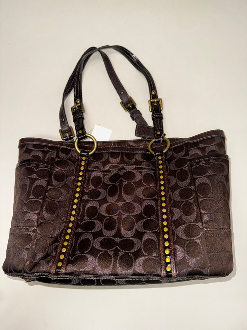 Vist Large View of Product Image Which is Used Coach Small Leather Handbag