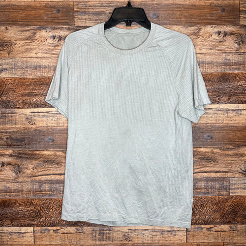 Vist Large View of Product Image Which is Used Lululemon Athletica Mens Active T-Shirt M