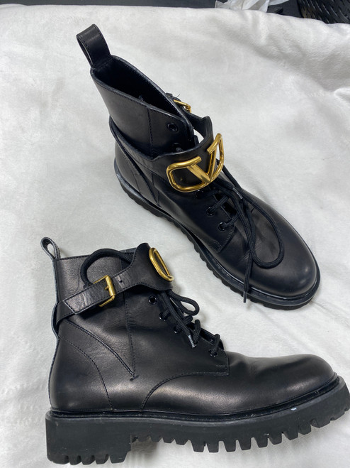 Vist Large View of Product Image Which is Used Valentino Ankle Boots 9.5