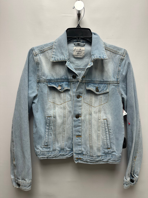Vist Large View of Product Image Which is Used Love Tree Denim Jacket M-8/10