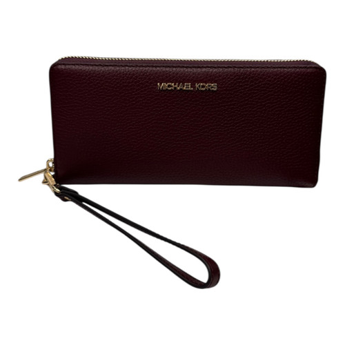 Vist Large View of Product Image Which is Used Michael Michael Kors Leather Wallet