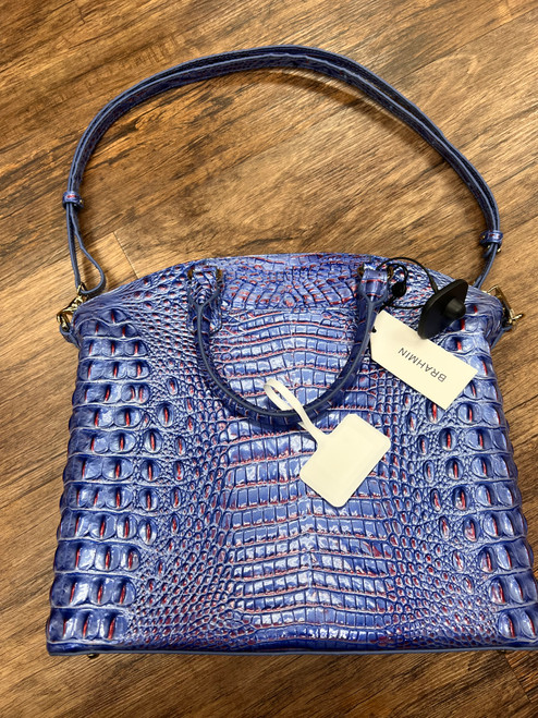 Vist Large View of Product Image Which is Used Brahmin Xlarge Leather Handbag