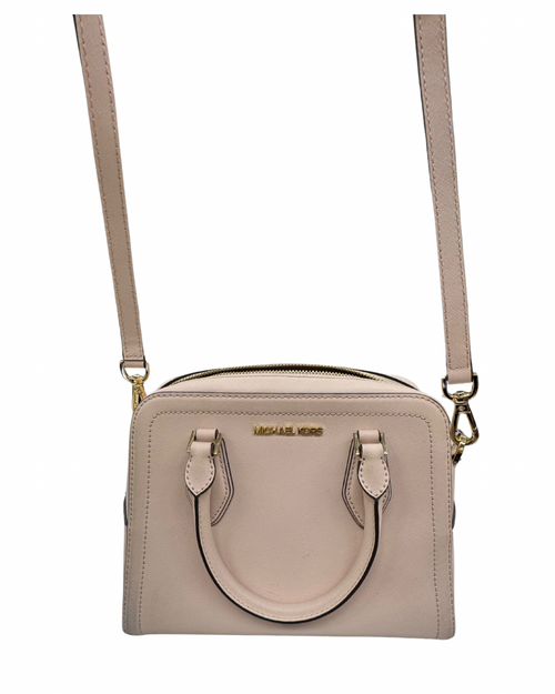 Vist Large View of Product Image Which is Used Michael Michael Kors Large Leather Handbag
