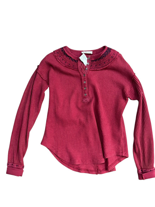 Vist Large View of Product Image Which is Used Free People Long Sleeve Top S-4/6