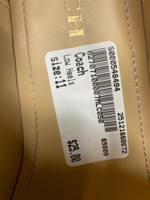 Vist Large View of Product Image Which is Used Coach Low Heels 11
