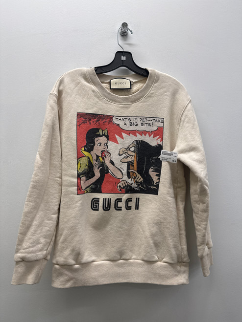 Vist Large View of Product Image Which is Used Tan Dupe “Gucci” Sweatshirt M-8/10