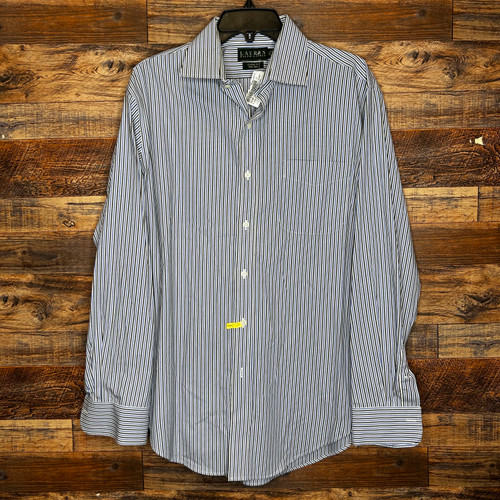 Vist Large View of Product Image Which is Used Ralph Lauren Mens Long Sleeve Top L/16-16.5