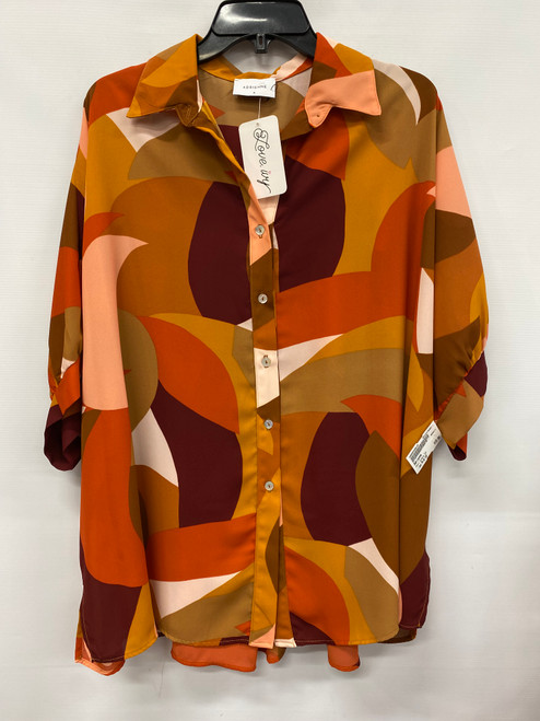 Vist Large View of Product Image Which is Used Adrienne Short Sleeve Top M-8/10