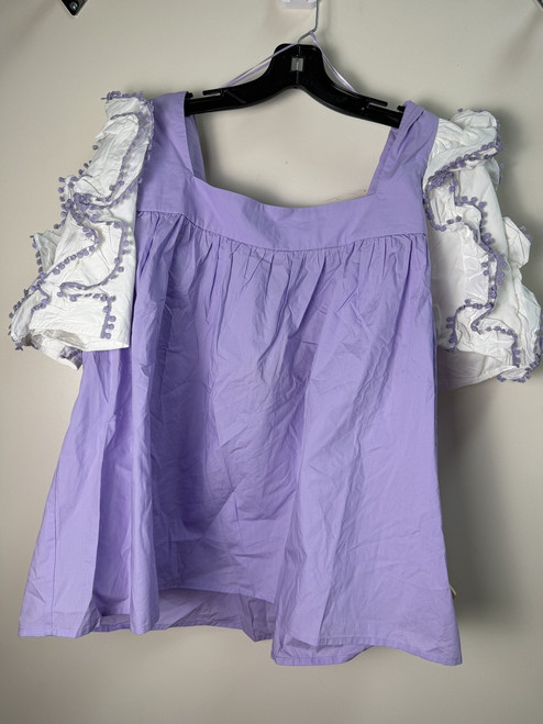 Vist Large View of Product Image Which is Used Unbranded Short Sleeve Top 2X-20